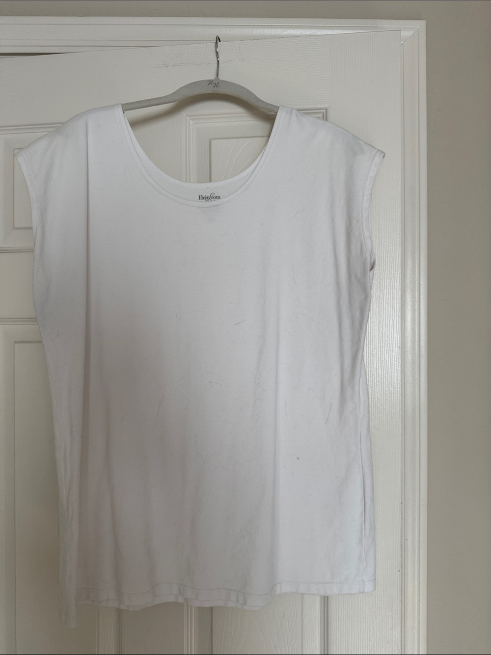 Classic White Cap-Sleeve Tee by Thompson